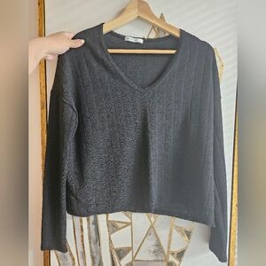 Elegant Black Women's Top